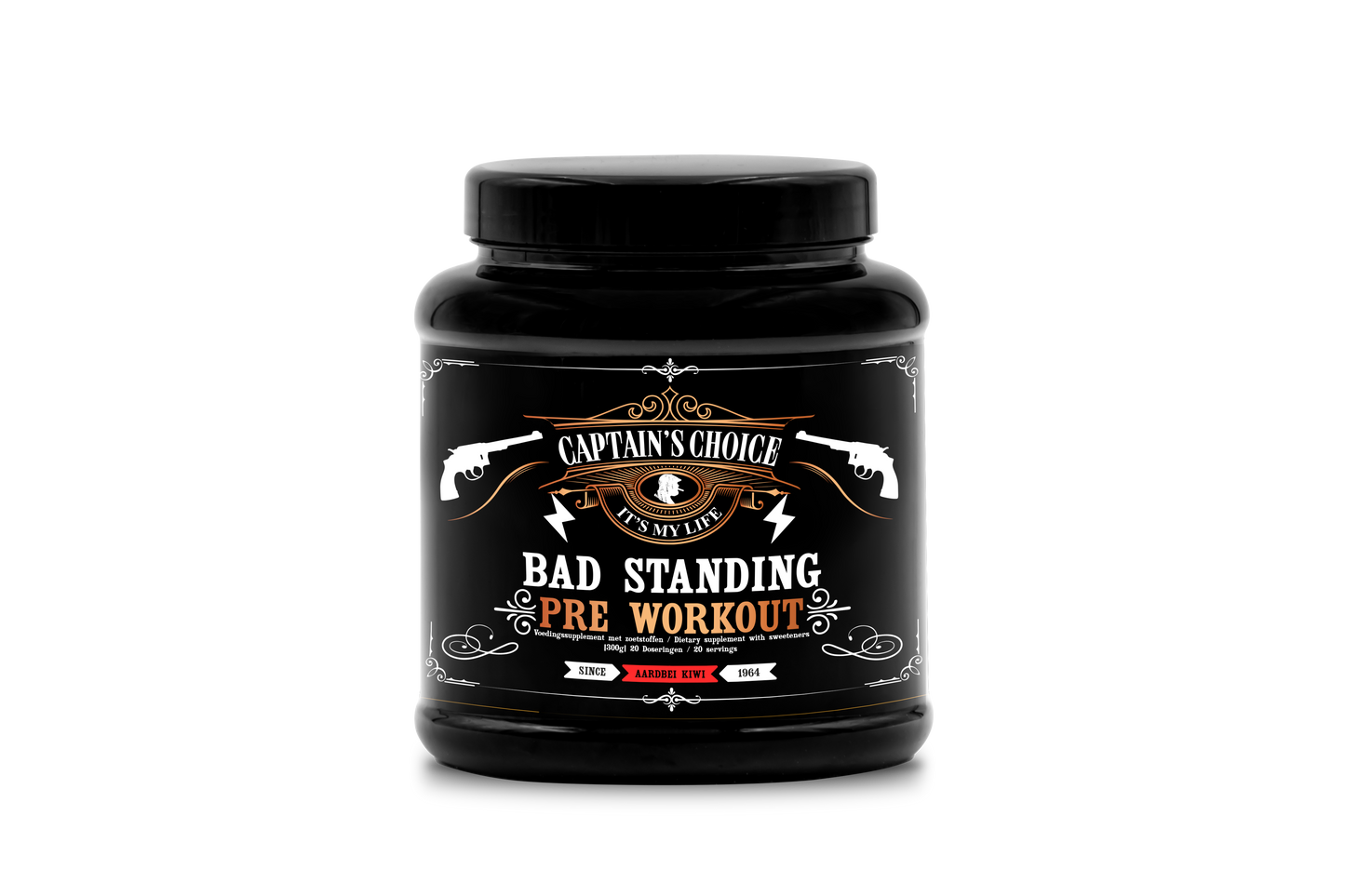 Pre workout aardbei kiwi 300gram