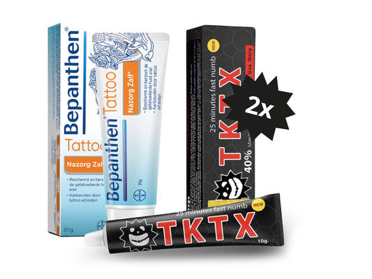 Kleine Tatoeages + Nazorgpakket