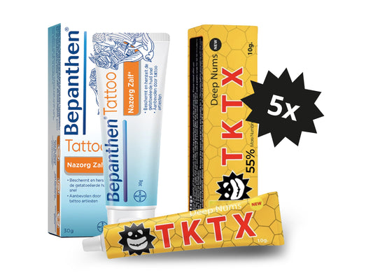 Sleeve Tattoo + Nazorgpakket