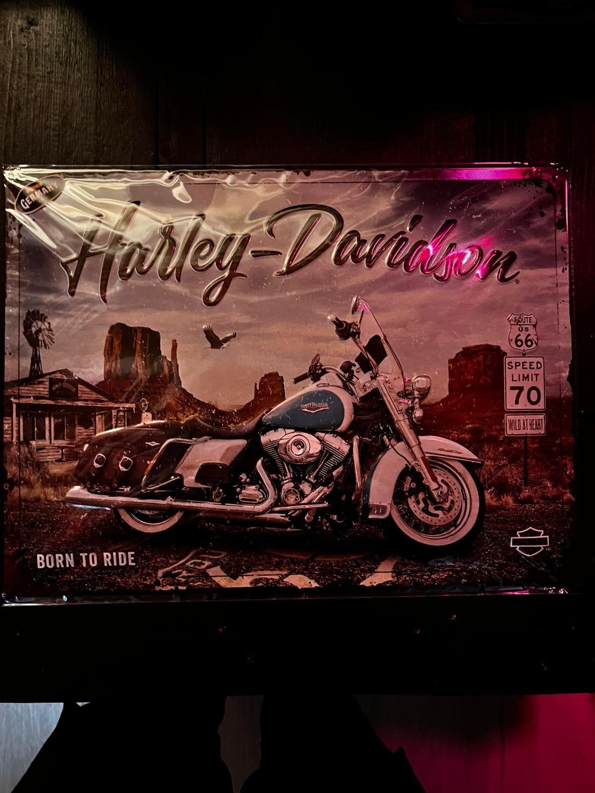 Diverse originele Harley Davidson Signs 30x40cm