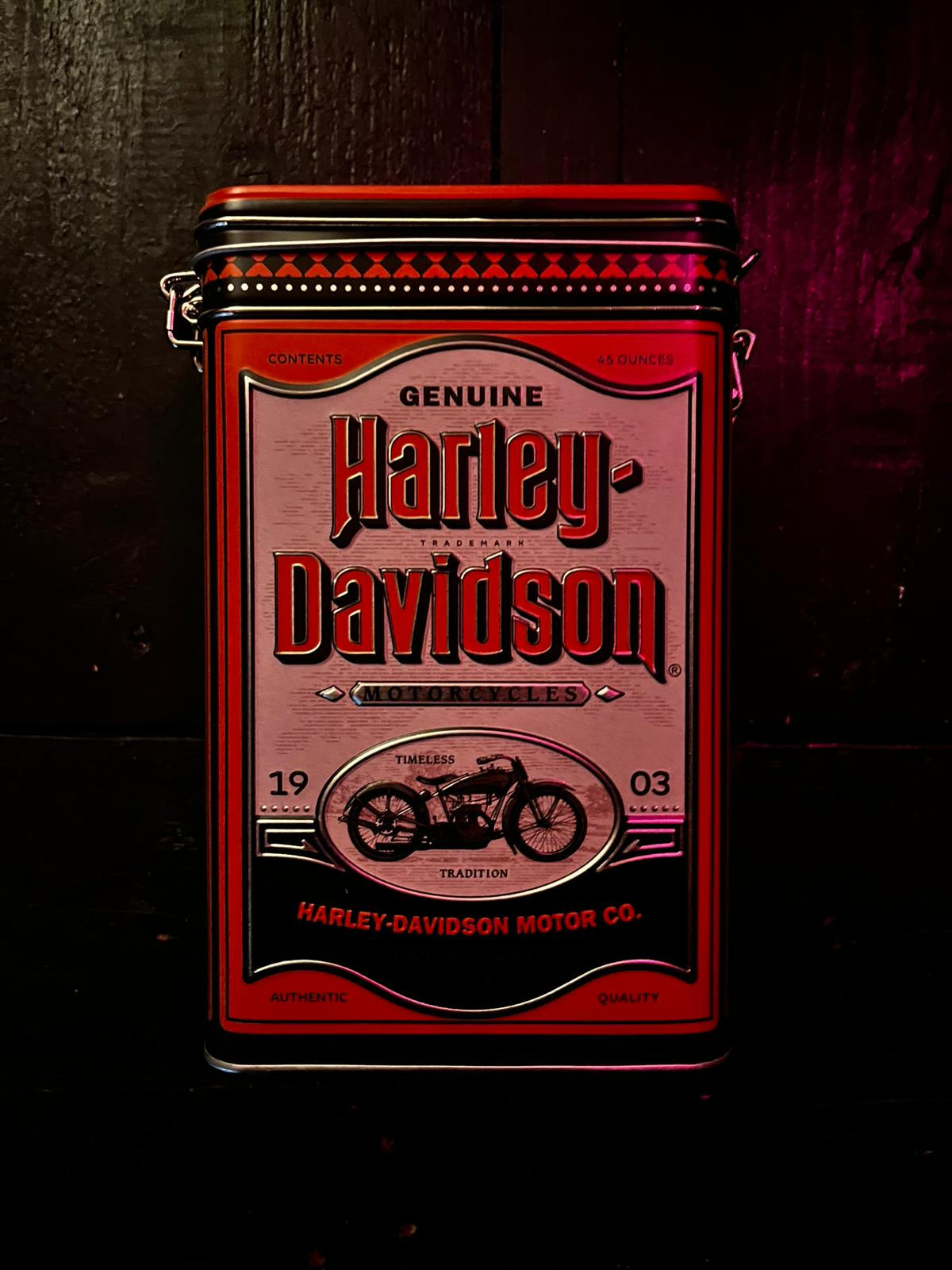 Harley Davidson Koffie blikken