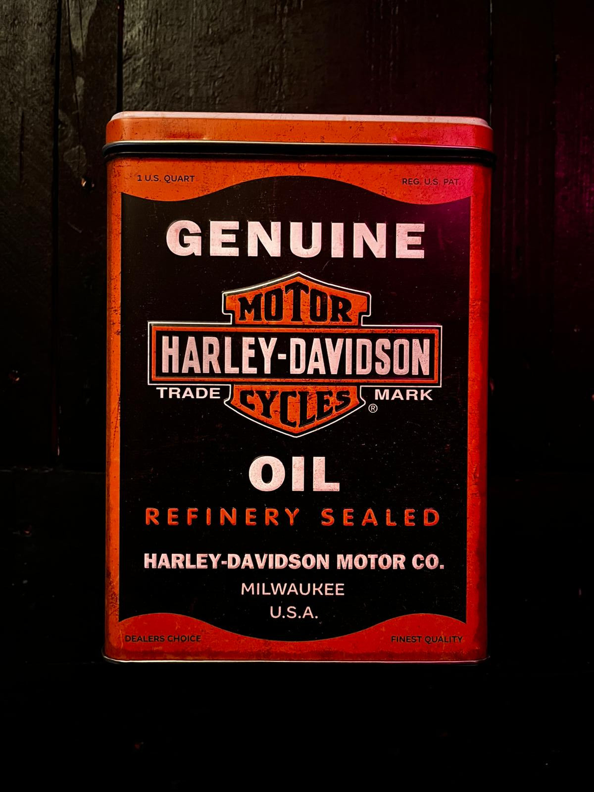 Harley Davidson Koffie blikken